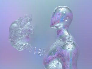 Ein computergeneriertes Bild eines menschlichen Körpers