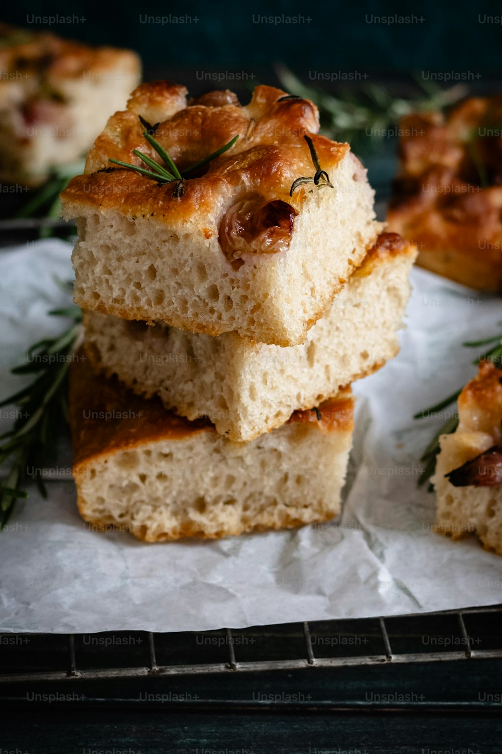 a bunch of food that is on a tray