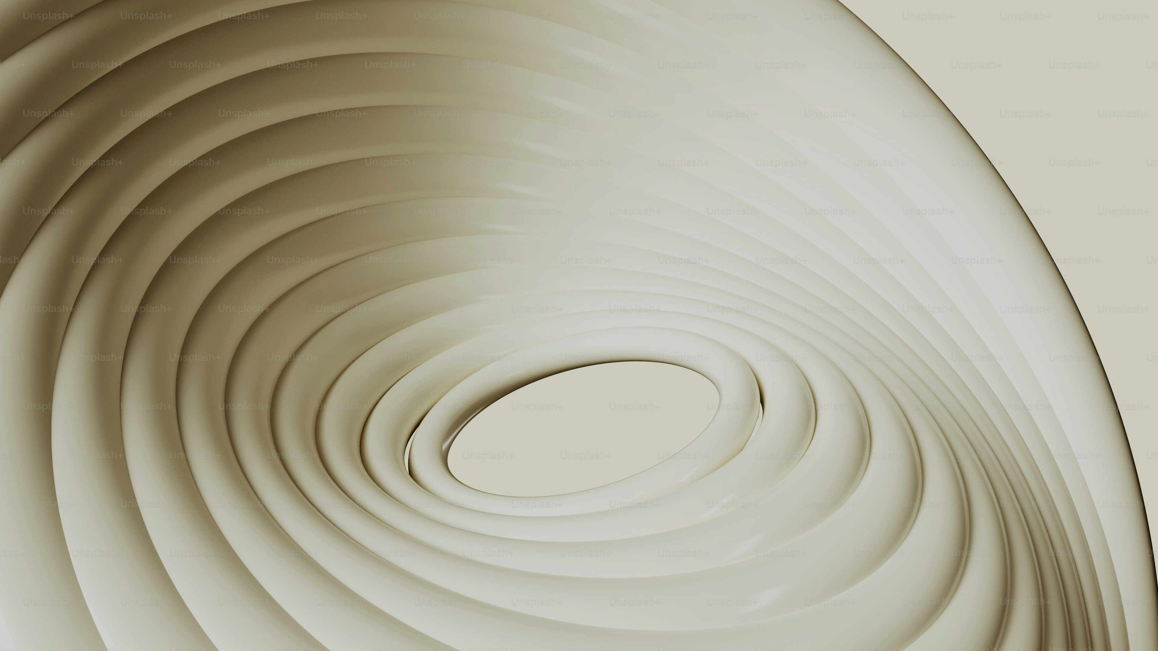 un objeto blanco muy grande con un agujero circular en el centro