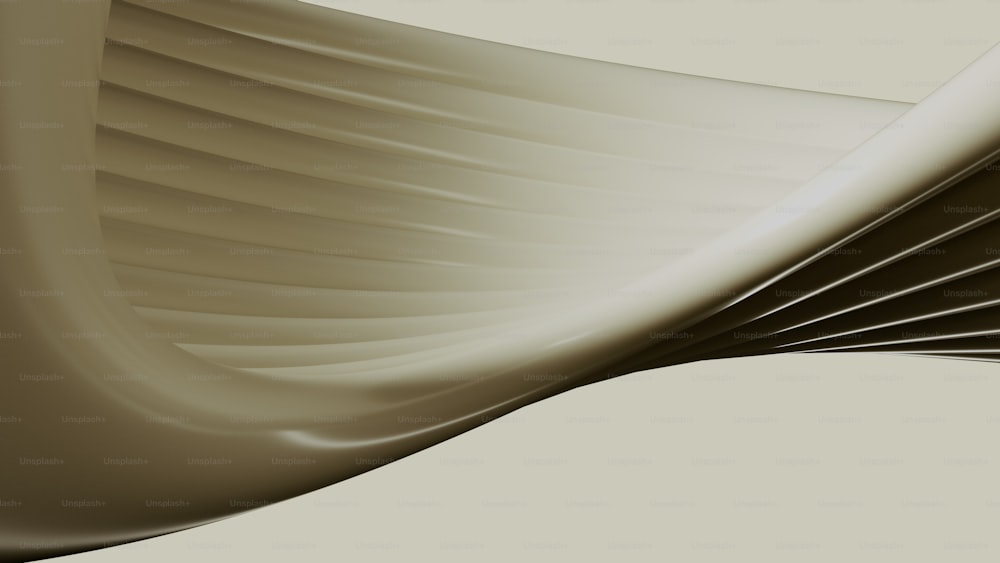 an abstract image of a white and brown wave