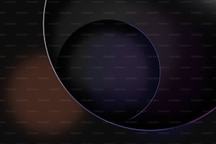 un fondo oscuro con dos círculos en el centro