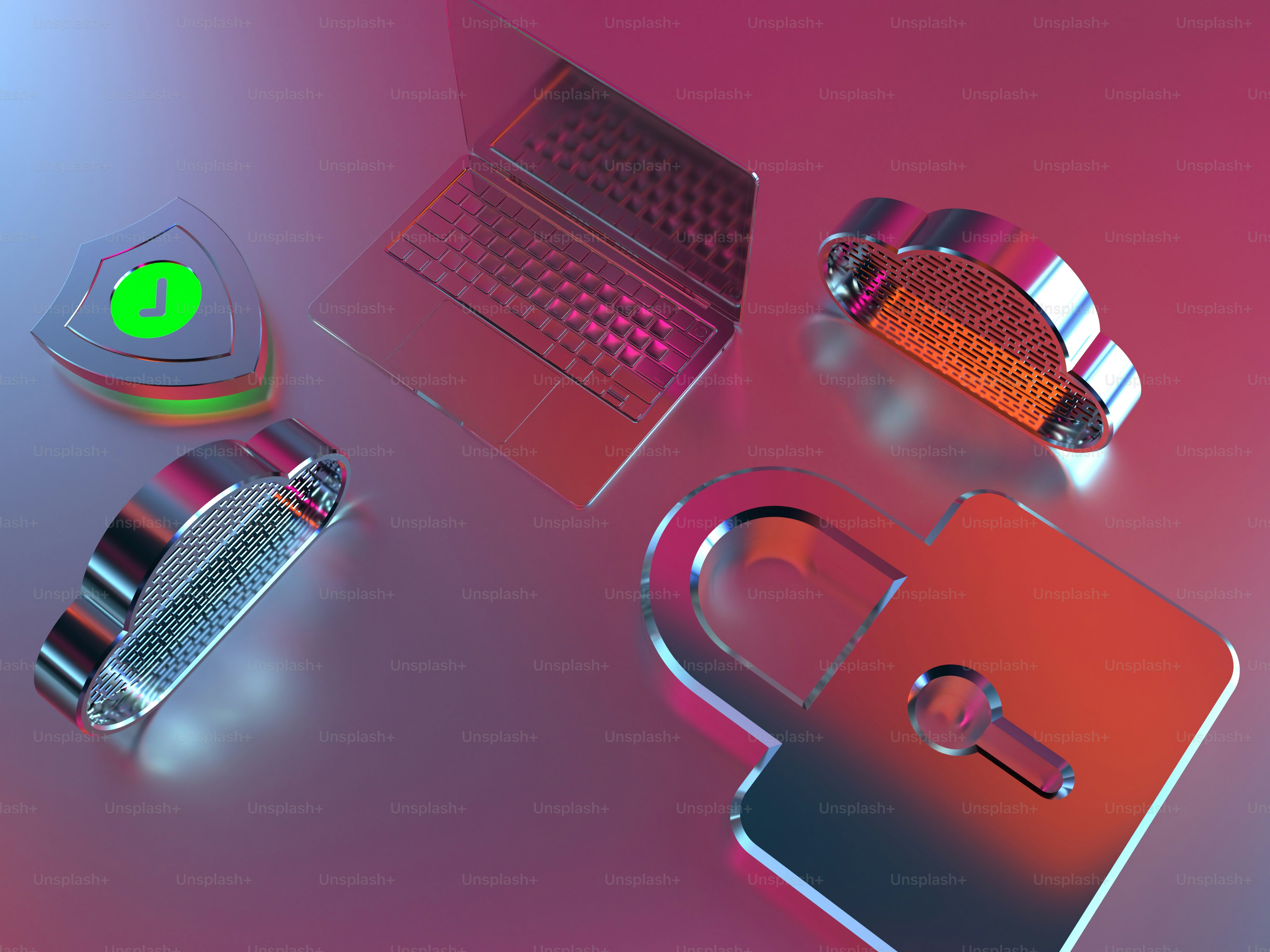 a laptop computer sitting on top of a table