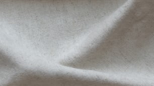Una vista ravvicinata di un tessuto bianco