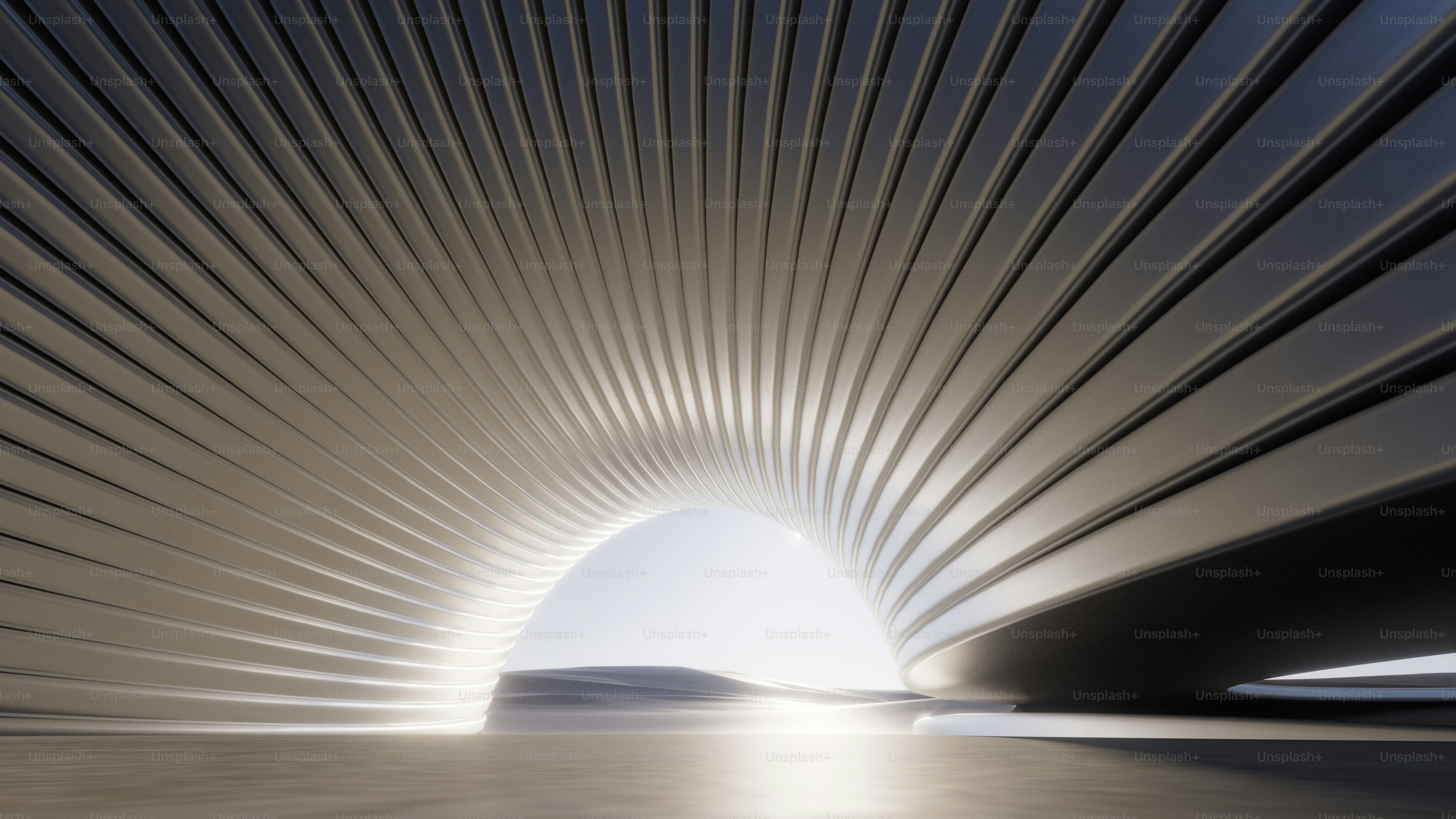 Foto A large white structure with lines on it – Gambar Wallpaper di ...