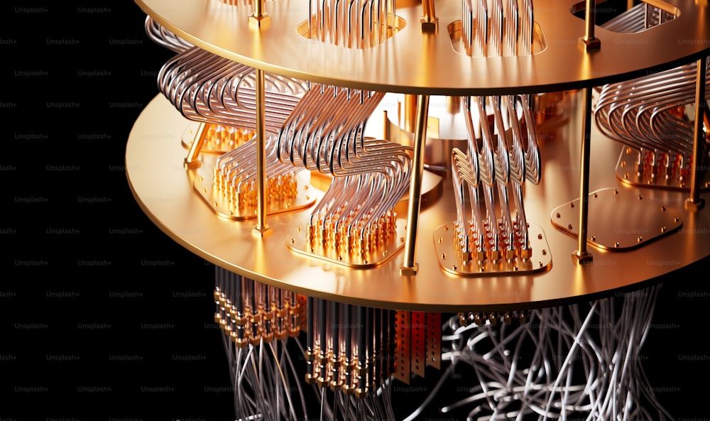 a close up of a clock with many forks on it