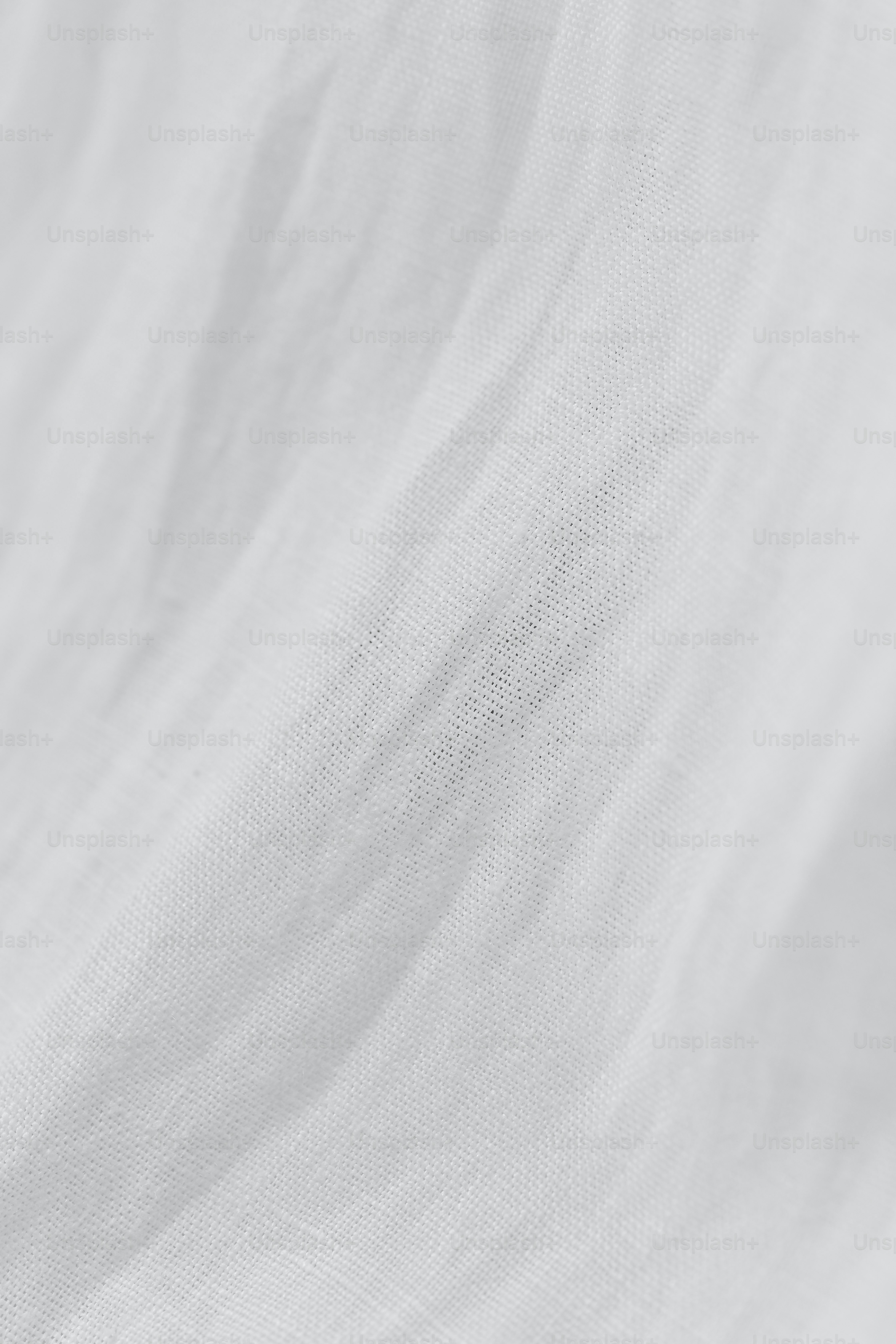 uma visão de perto de um tecido branco