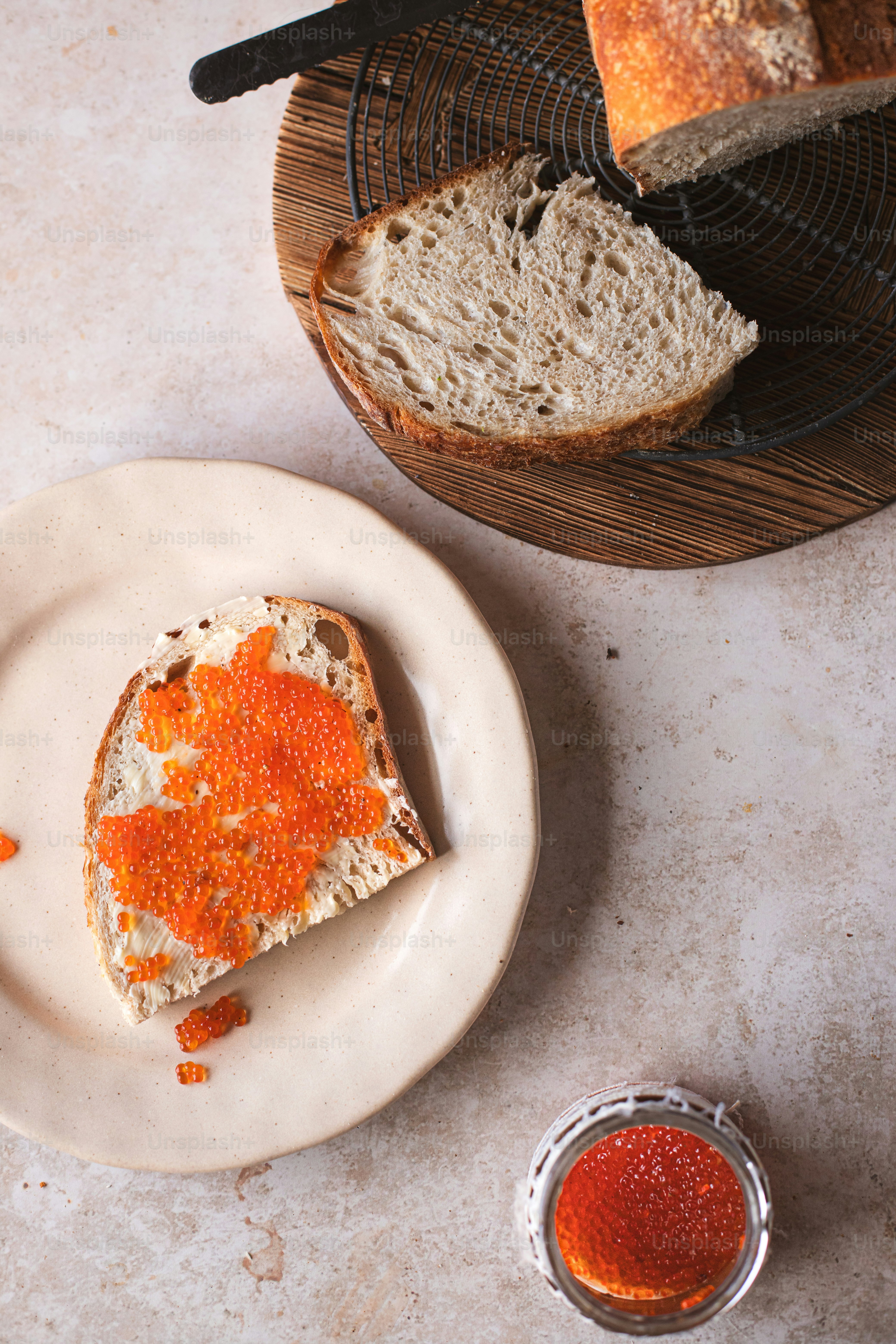 a white plate topped with a piece of bread