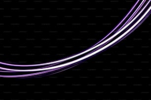 a black background with purple lines in the middle