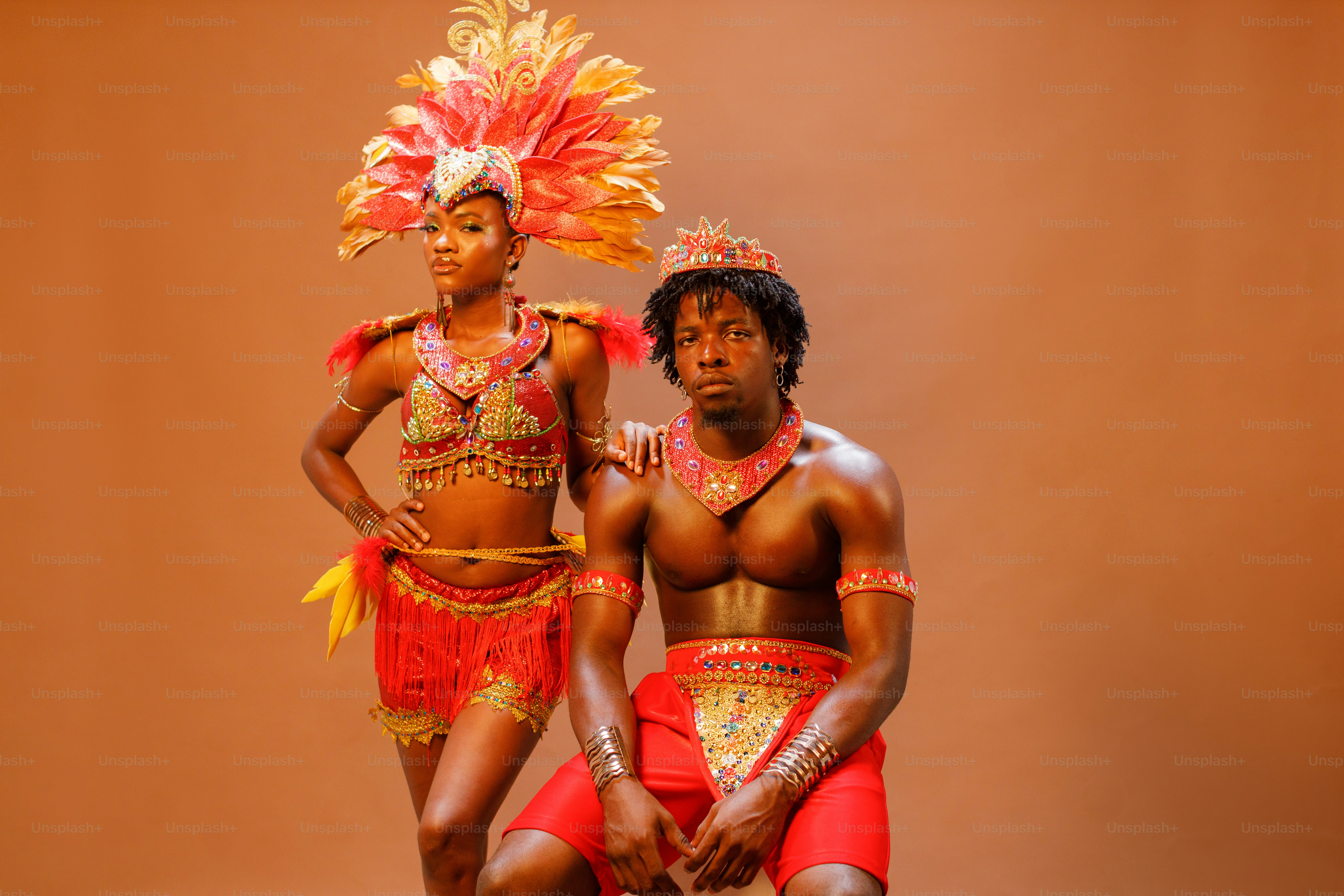 a couple of people standing next to each other