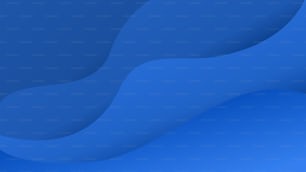 uno sfondo astratto blu con forme ondulate