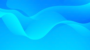 ein blauer abstrakter Hintergrund mit wellenförmigen Linien