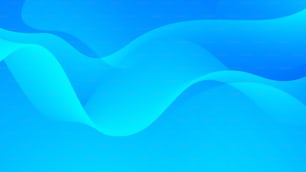 a blue abstract background with wavy lines