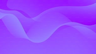 波線と紫色の背景