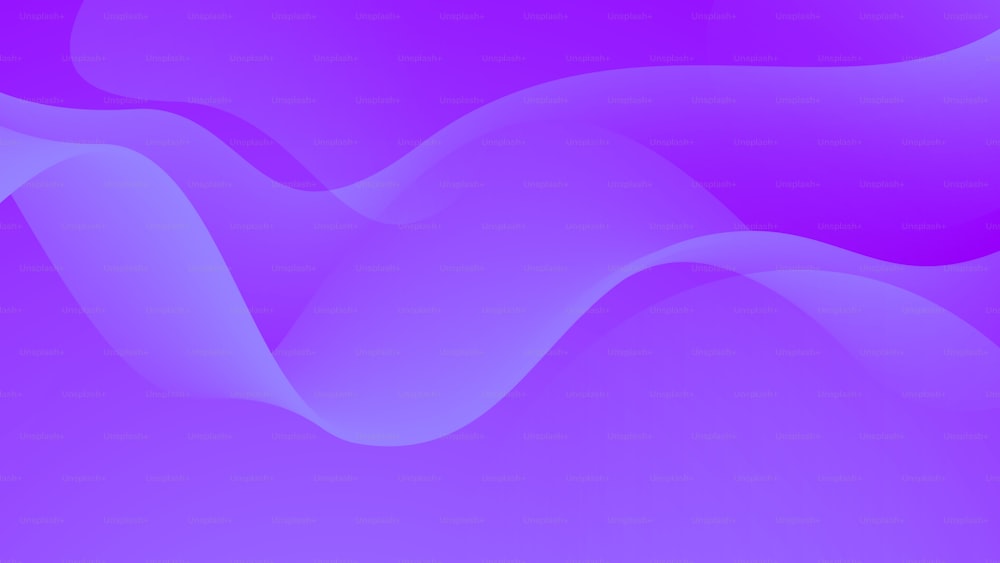 a purple background with wavy lines