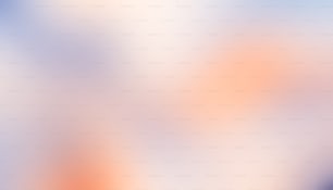 a blurry image of an orange and blue background