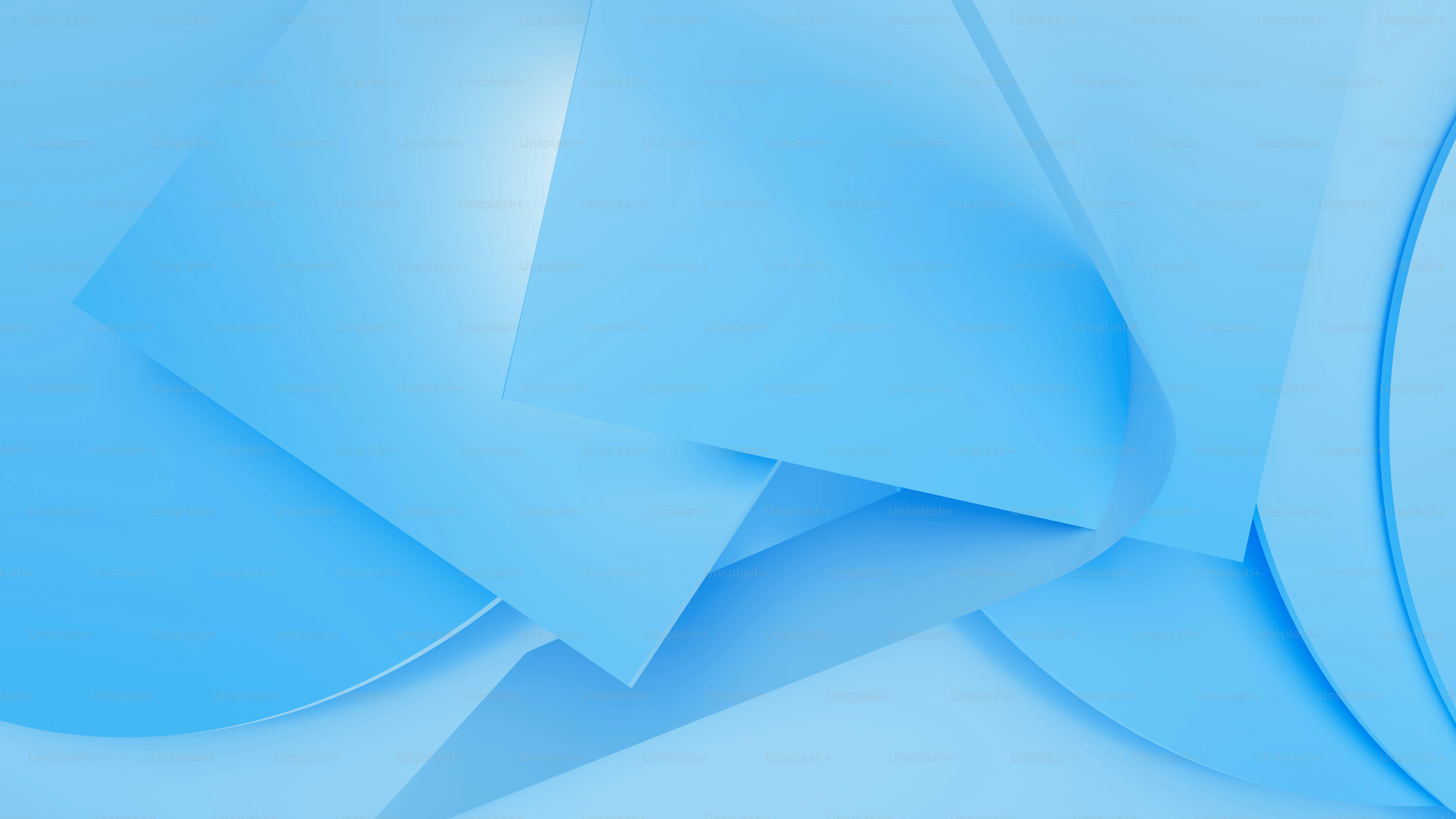 Presentation Background - Abstract Shapes - Blue Combo