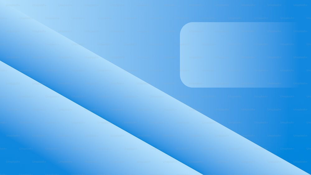 a blue background with a white rectangle in the middle