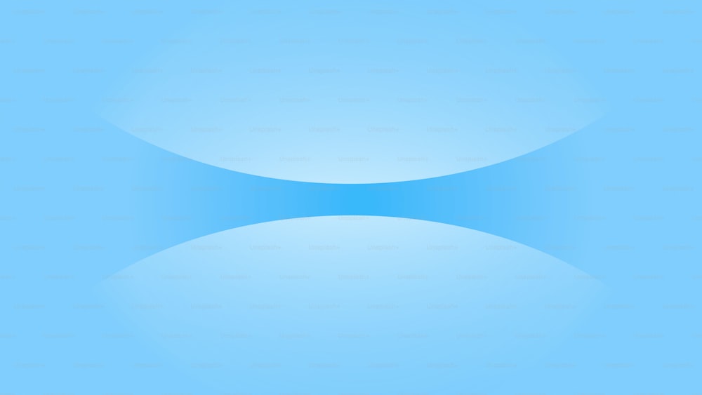 a blue background with two oval shapes