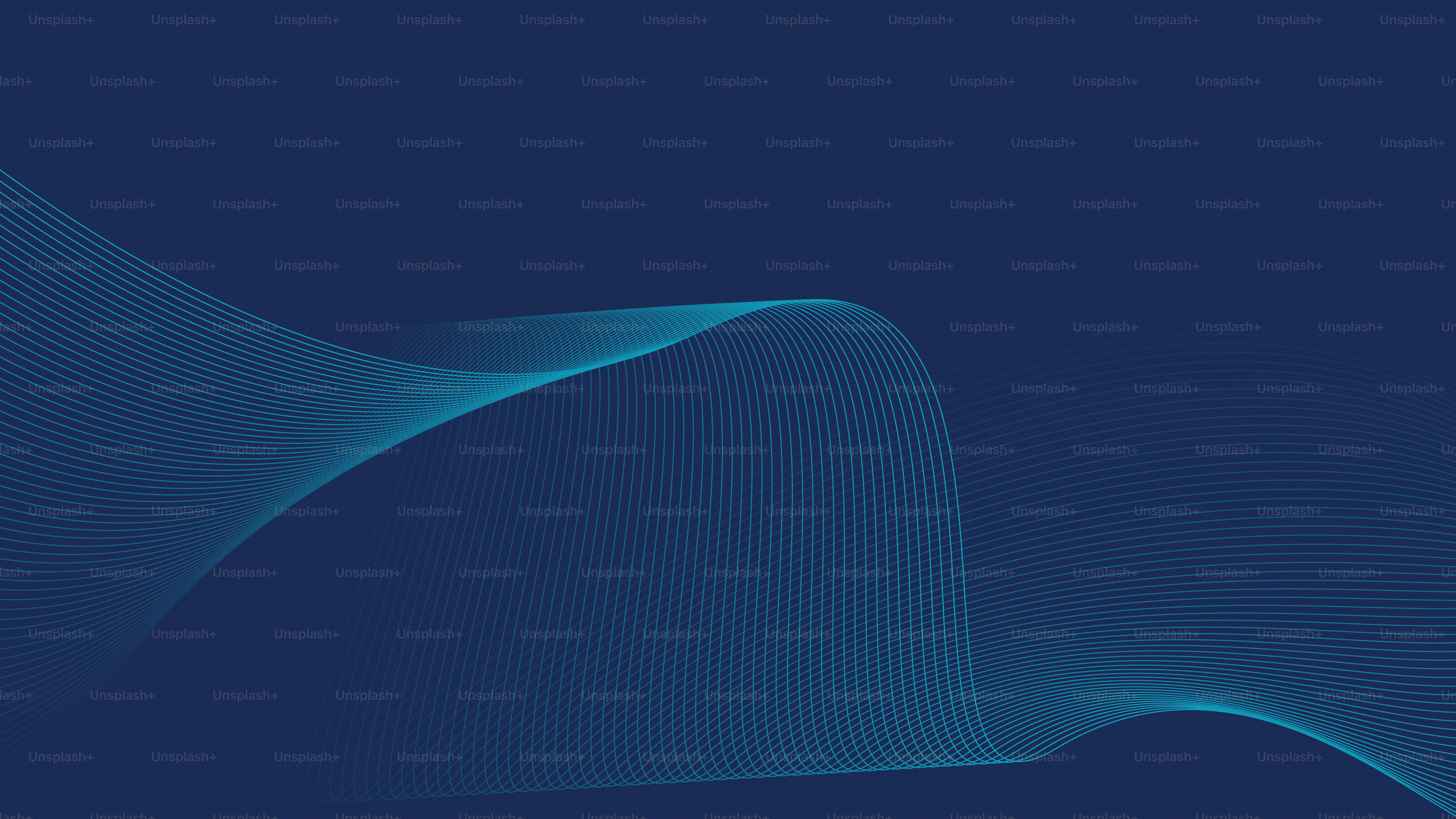 ein dunkelblauer Hintergrund mit wellenförmigen Linien
