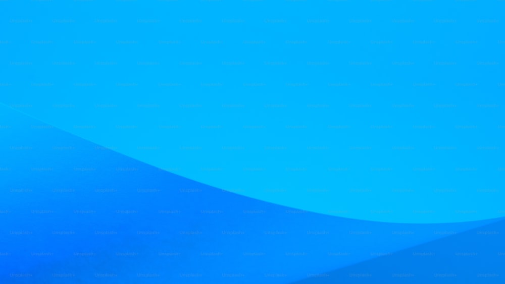 a blue abstract background with a curved corner