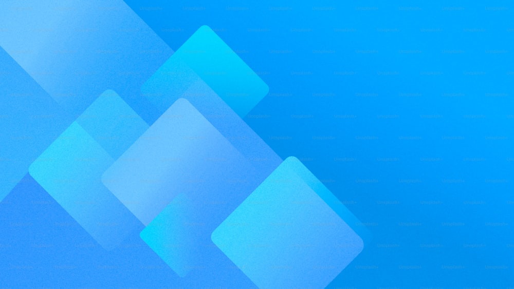 a blue abstract background with squares and rectangles