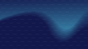 a dark blue background with wavy lines
