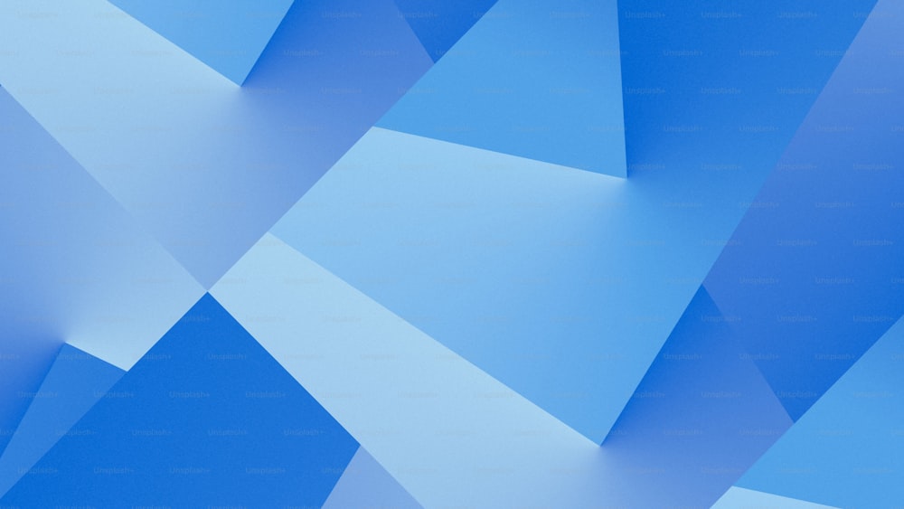 a blue and white abstract background with diagonal shapes