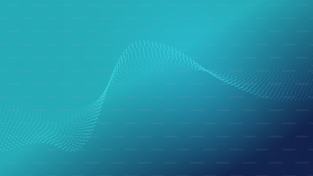 ein blauer abstrakter Hintergrund mit einer gekrümmten Kurve