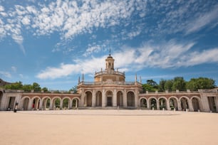 Aranjuez famous landmark, San Antonio de Padua church, Madrid, Spain.