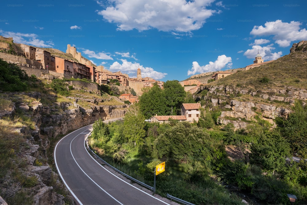 Albarracin, villaggio medievale di Teruel, Spagna.