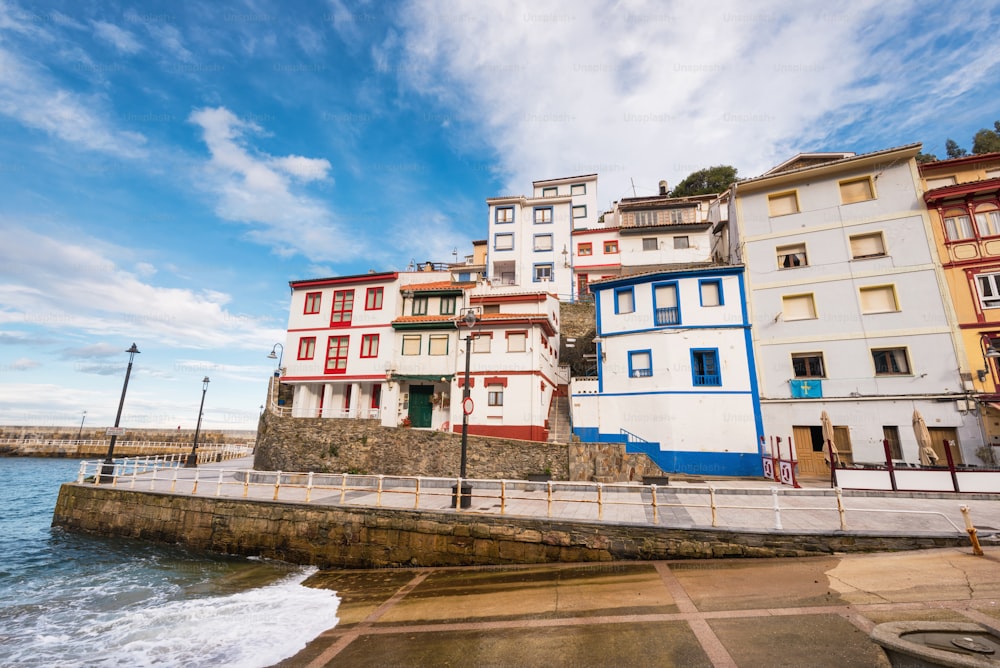 Pueblo de Cudillero, Asturias, España