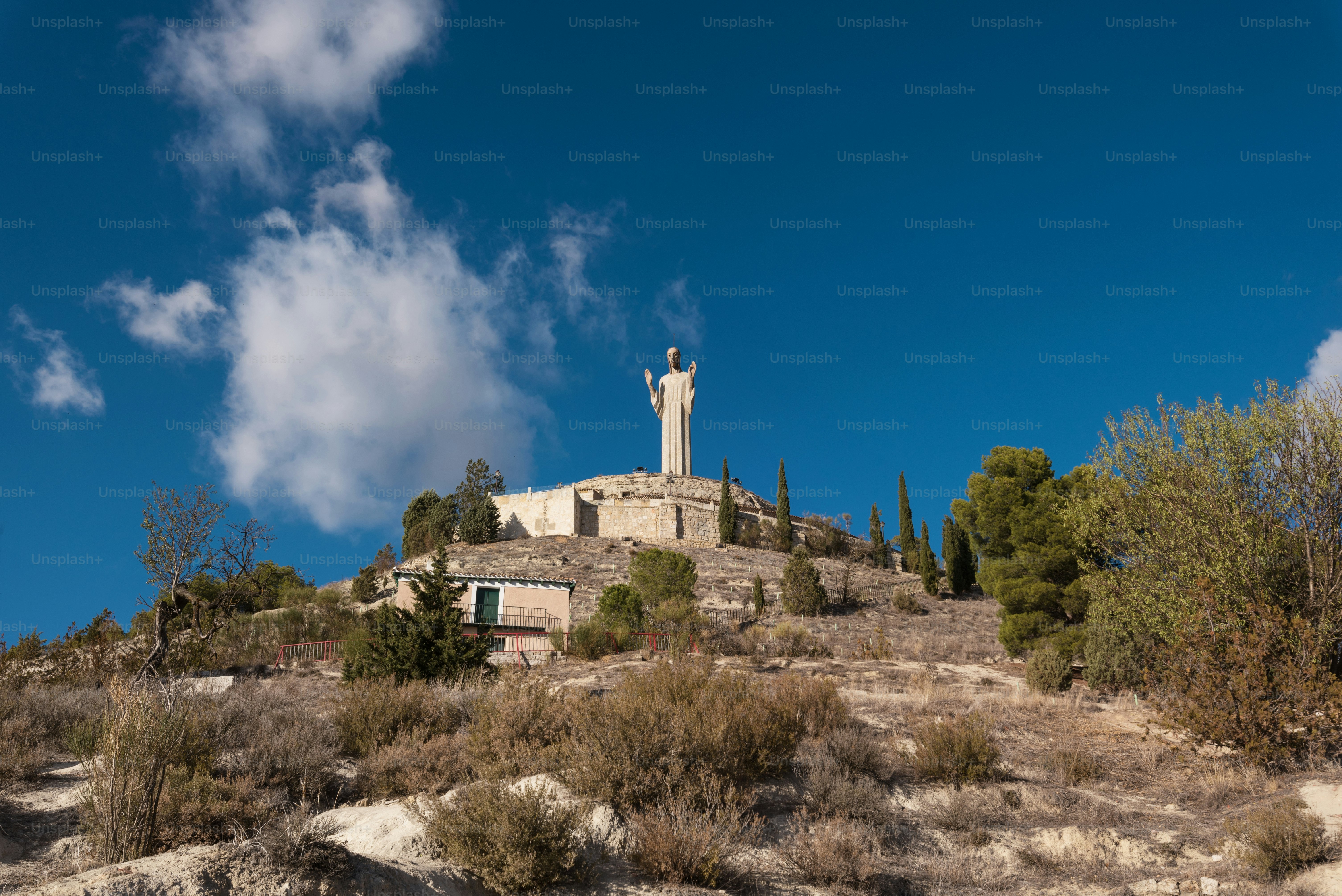 The Otero christ in Palencia, Castilla Leon, Spain.