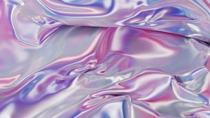 a close up of a purple and blue fabric