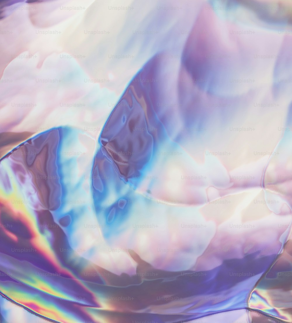 uma imagem abstrata de um redemoinho azul e roxo
