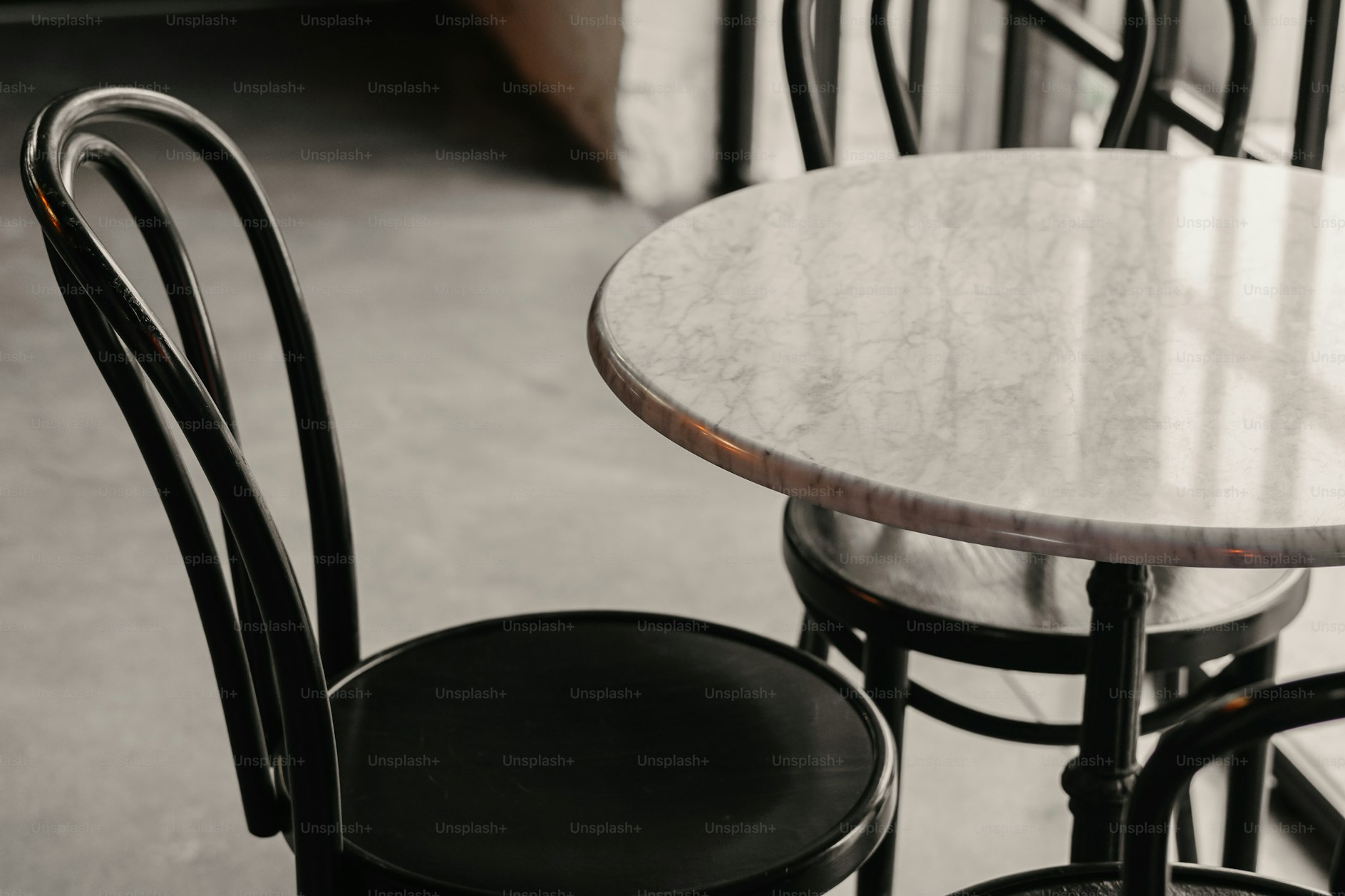 Chairs and Tables