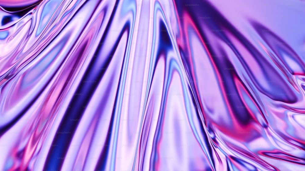 an abstract image of blue and pink colors