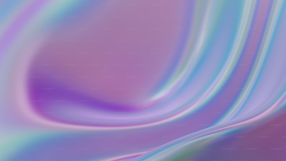 a purple and blue background with wavy lines