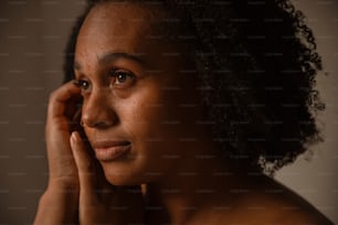 a close up of a person holding a cell phone