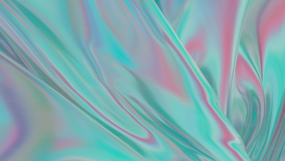 a blue and pink background with a blurry effect