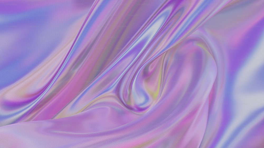 a purple and blue background with a wavy design