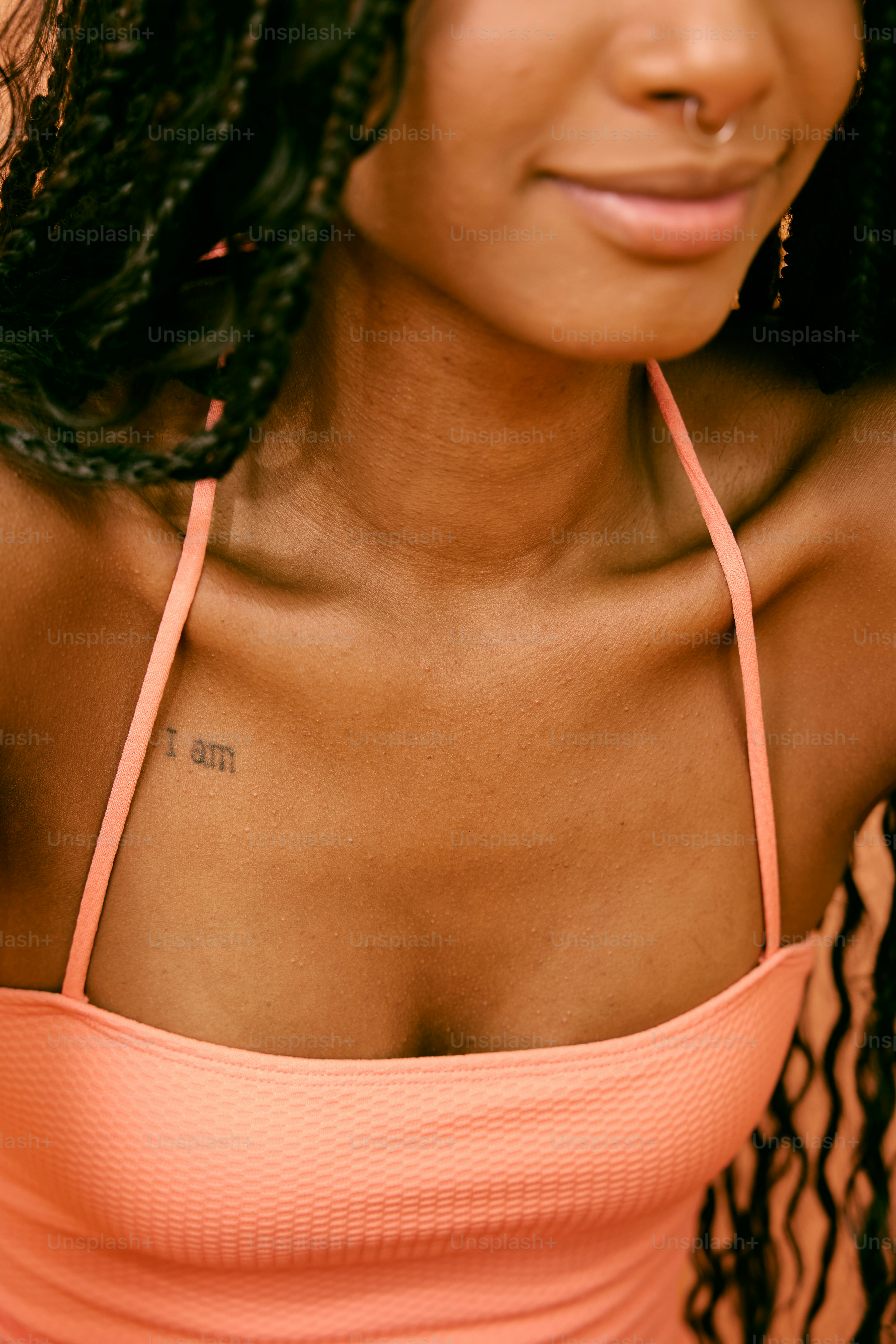 a close up of a person with a cell phone