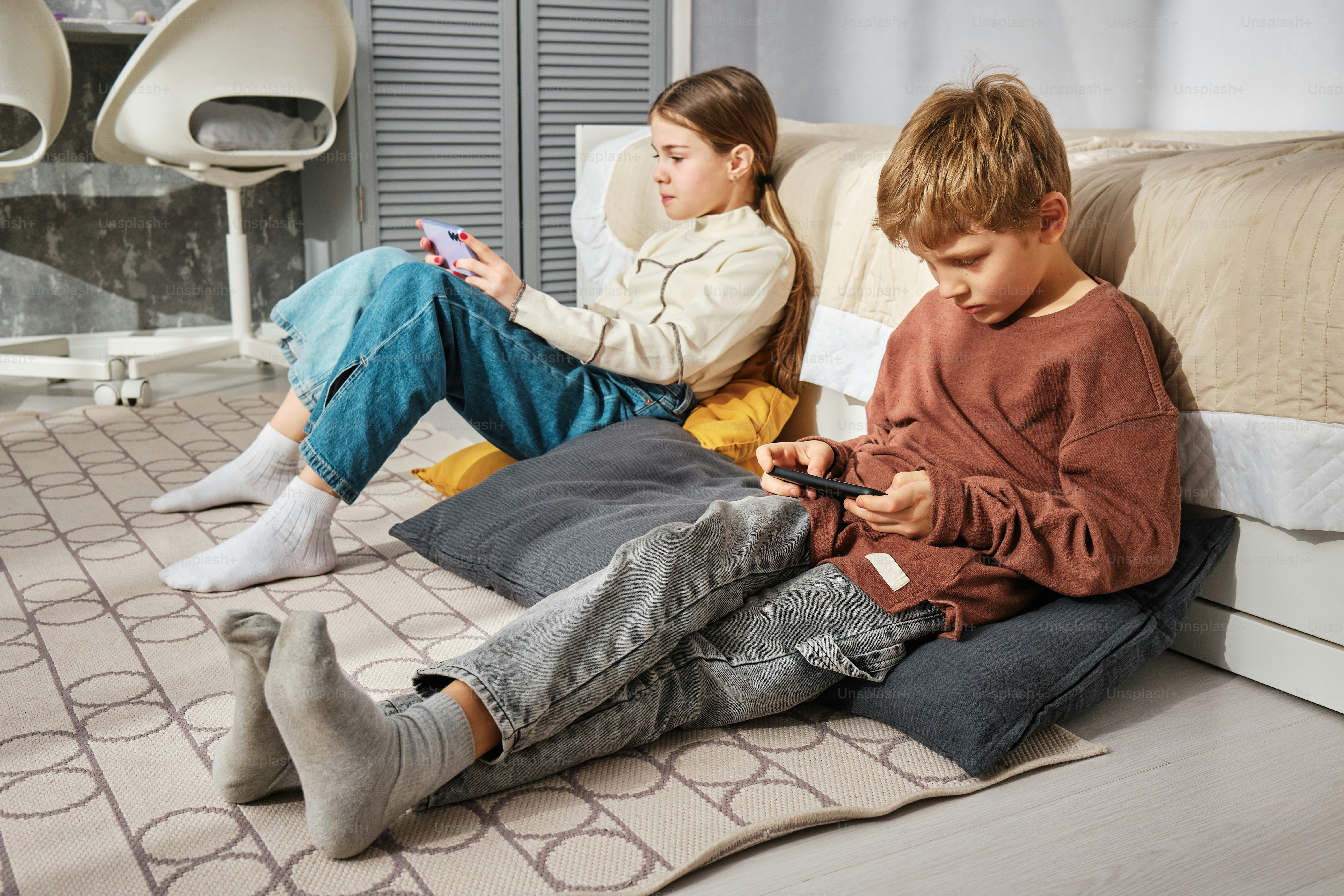 Candid and genuine moments of tweens engaged in their everyday activities
