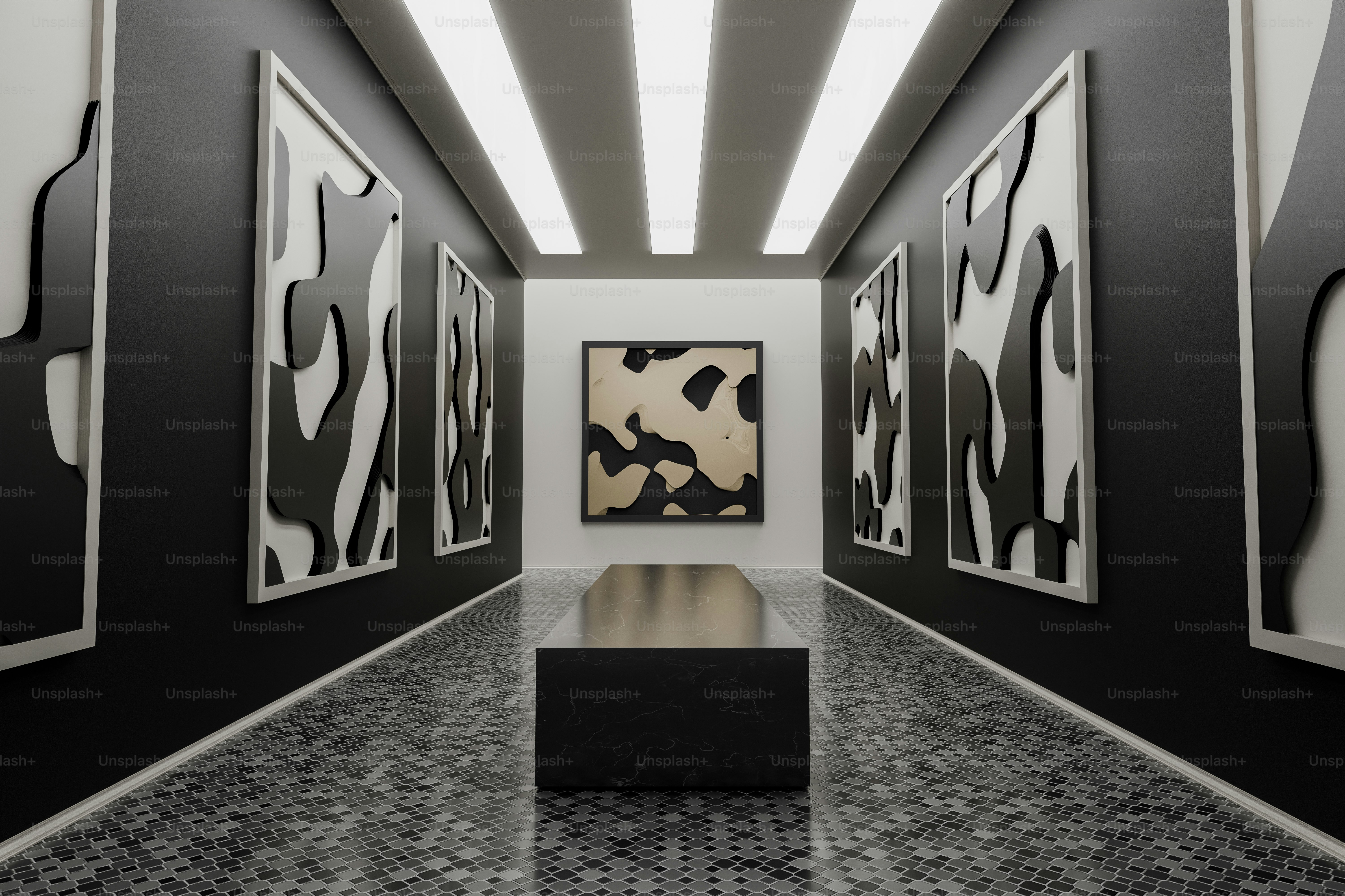 Minimalist Modern Art Piece