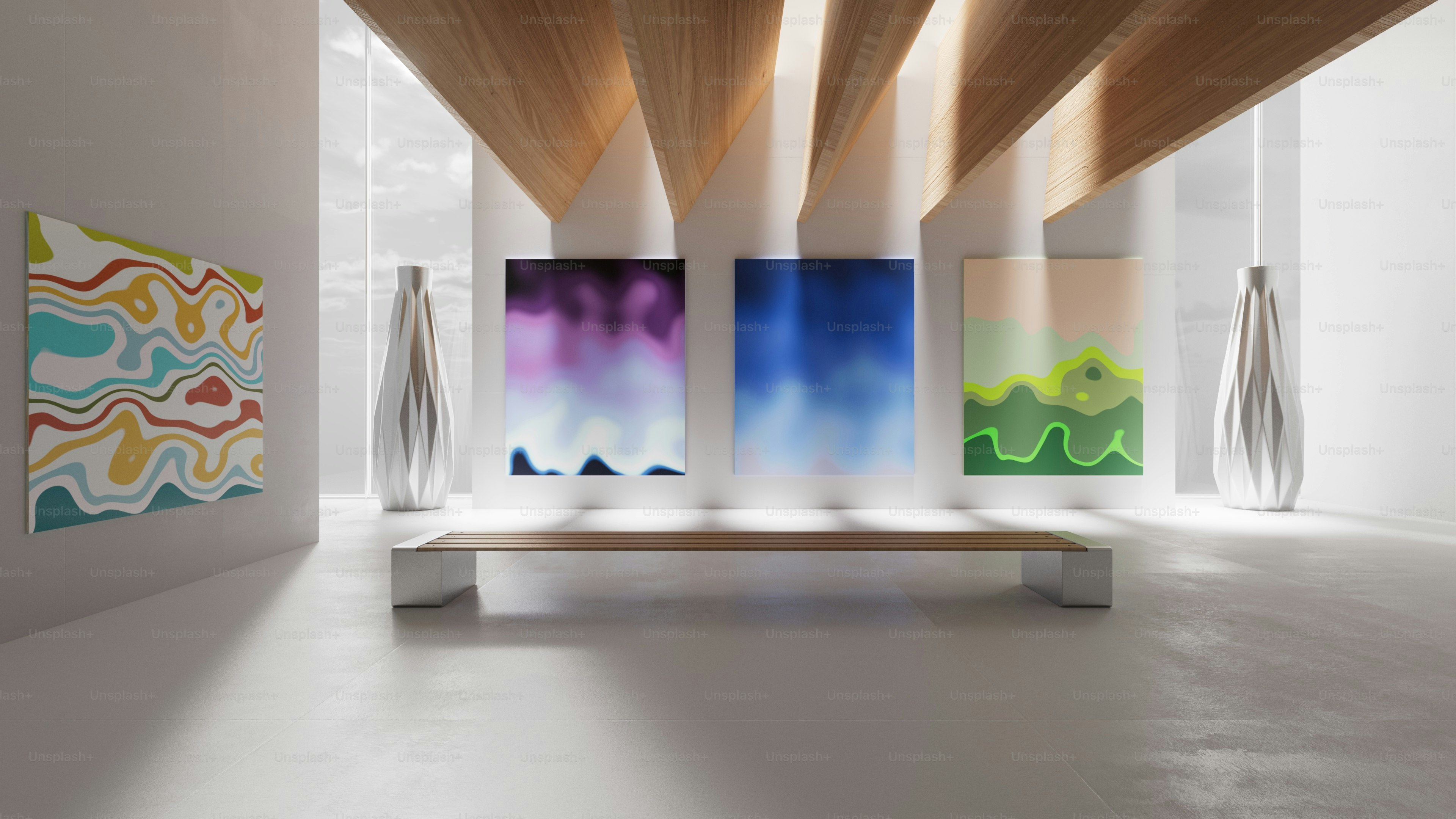 Contemporary Wall Installation