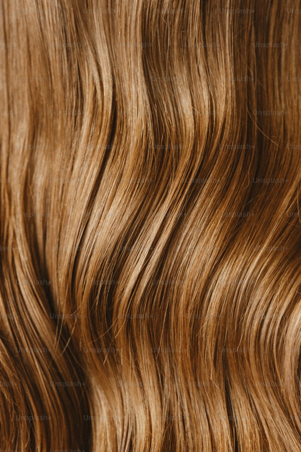 a close up of a brown hair texture