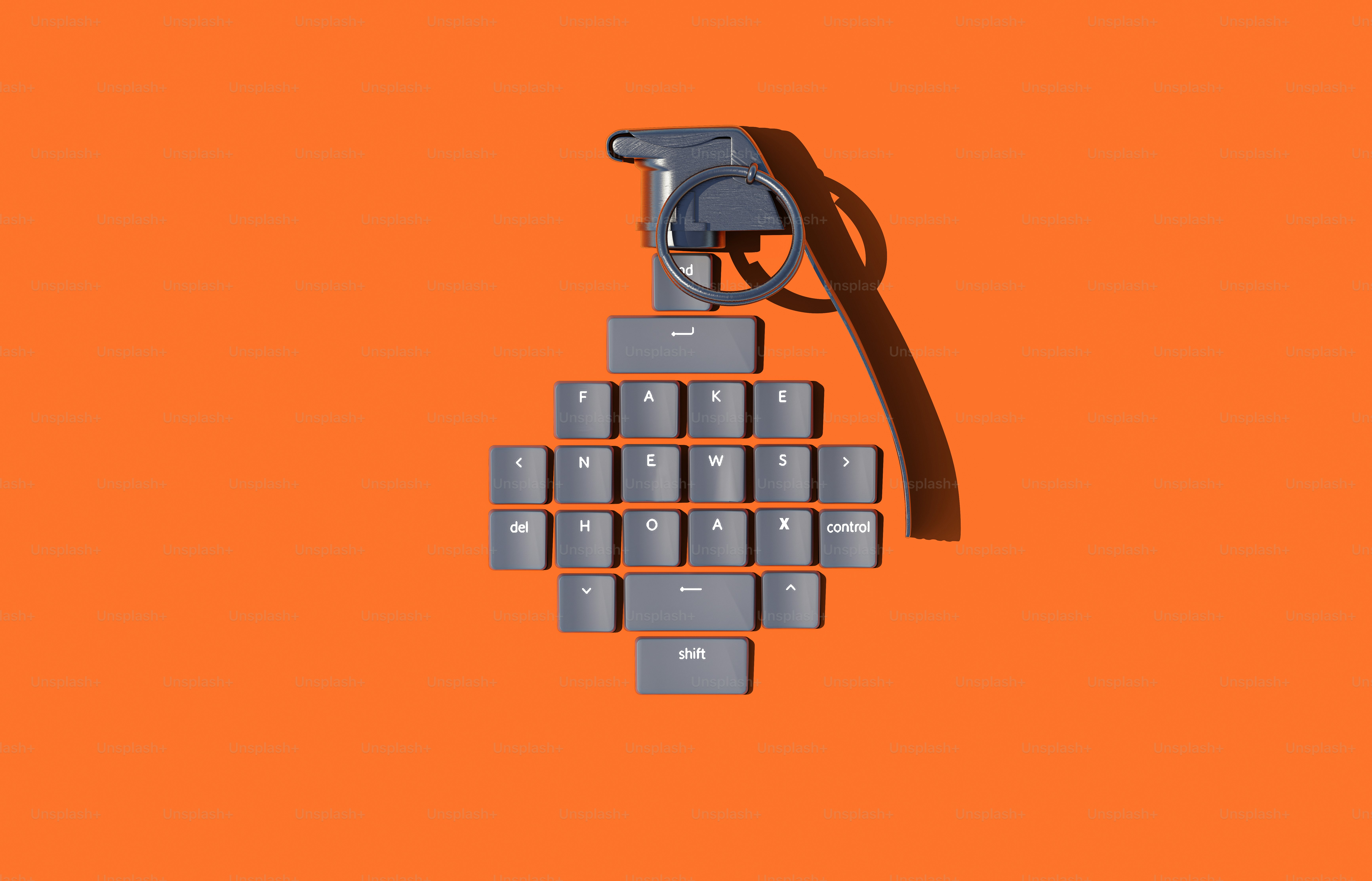 eine Computertastatur, an der eine Tastatur befestigt ist