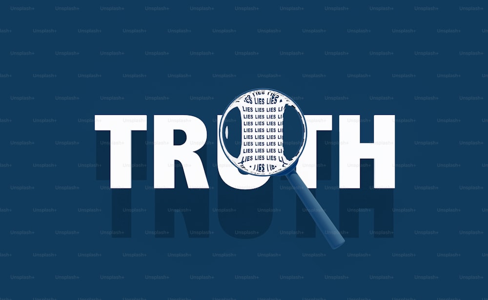 a tennis racket with the word truth on it