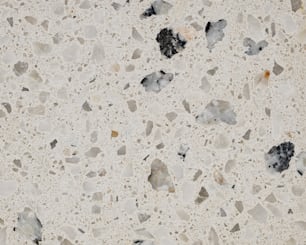a close up of a white and black speckled surface