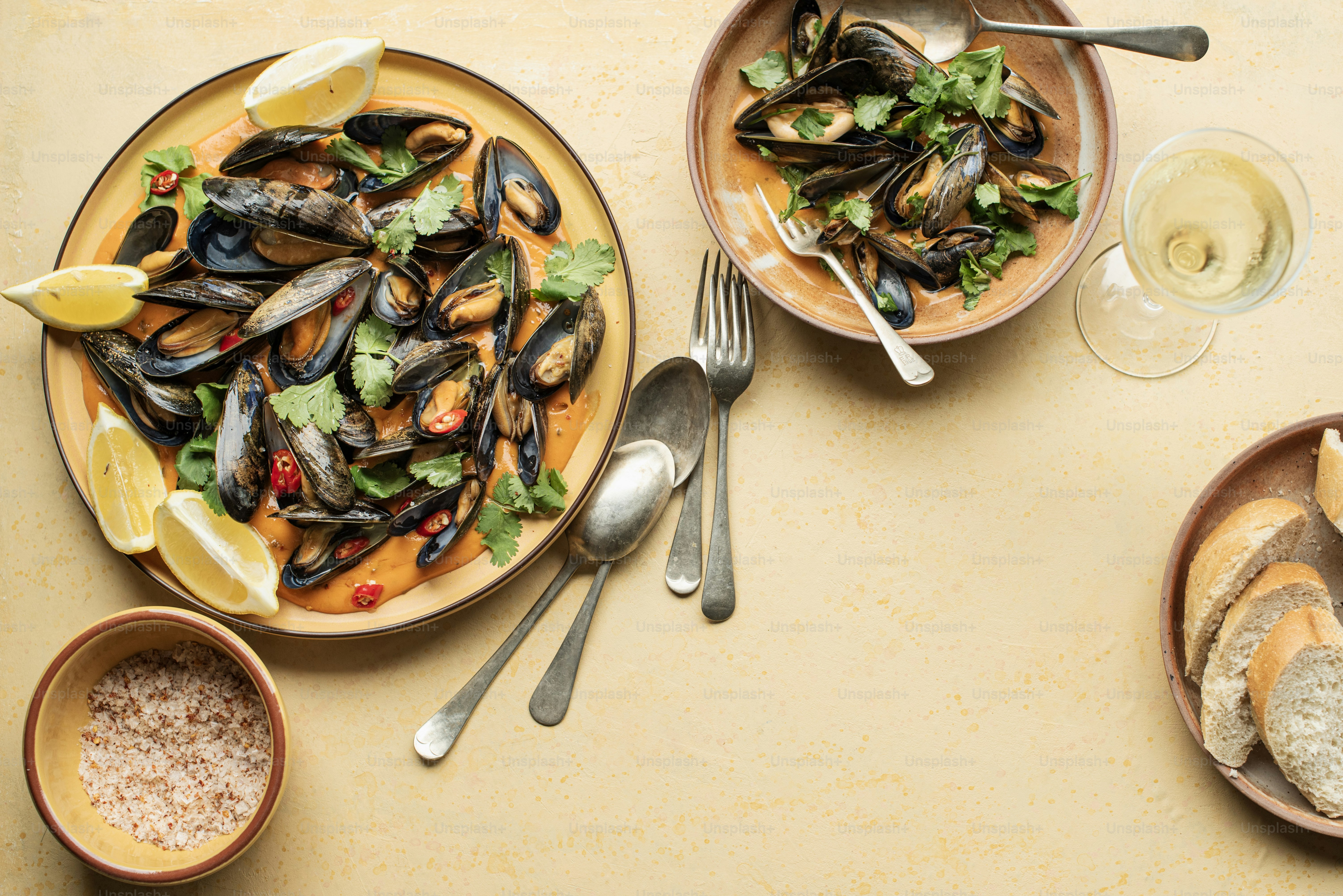 mussels dish