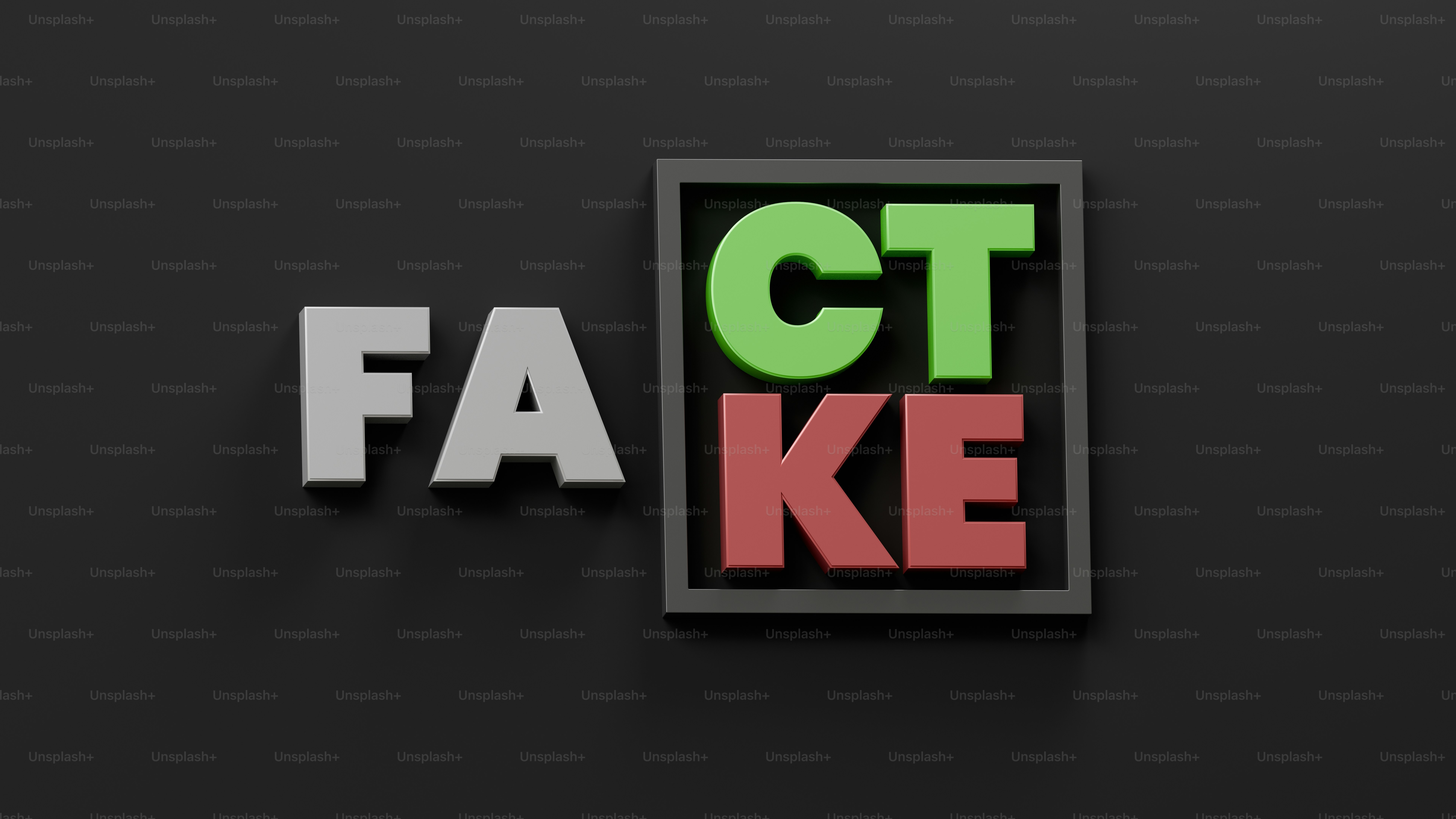 There is a difference of 2 letters between FAKE and FACT. We all should make sure that we are aware of fake scenarios, news, incident, people and information.